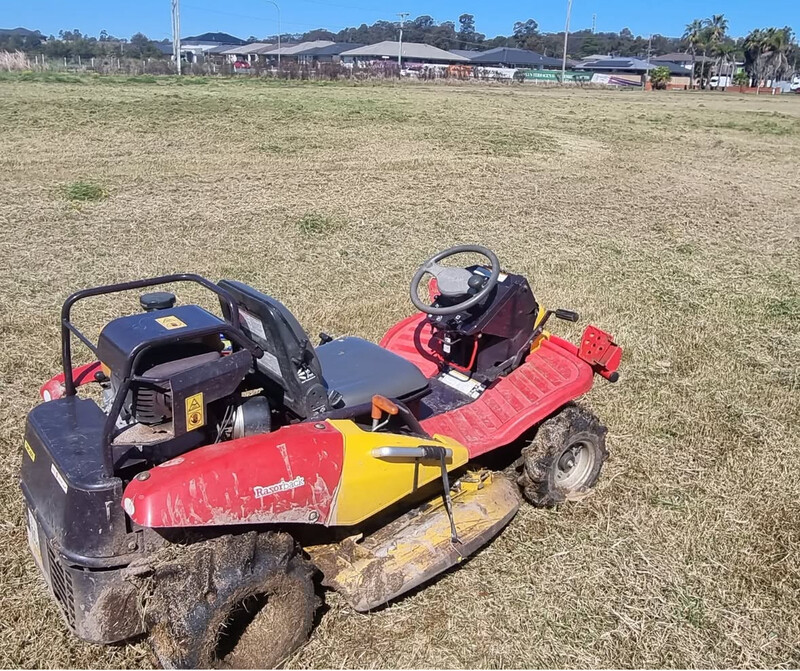 slasher machine for mowing overgrown places