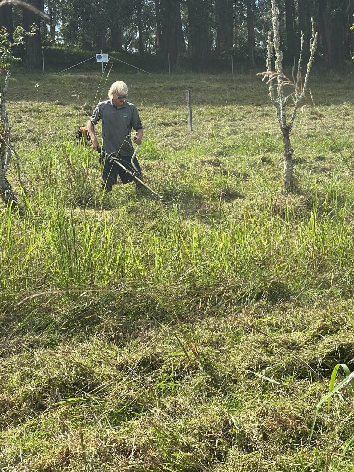 long grass whipping